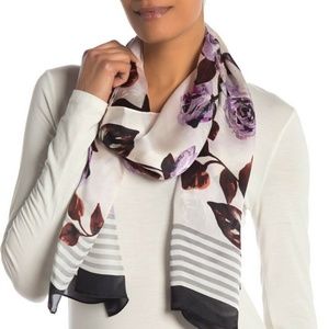 Roses Are Sweet Silk Scarf